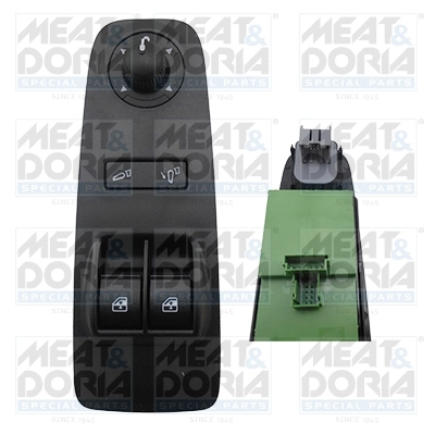 Switch, window regulator